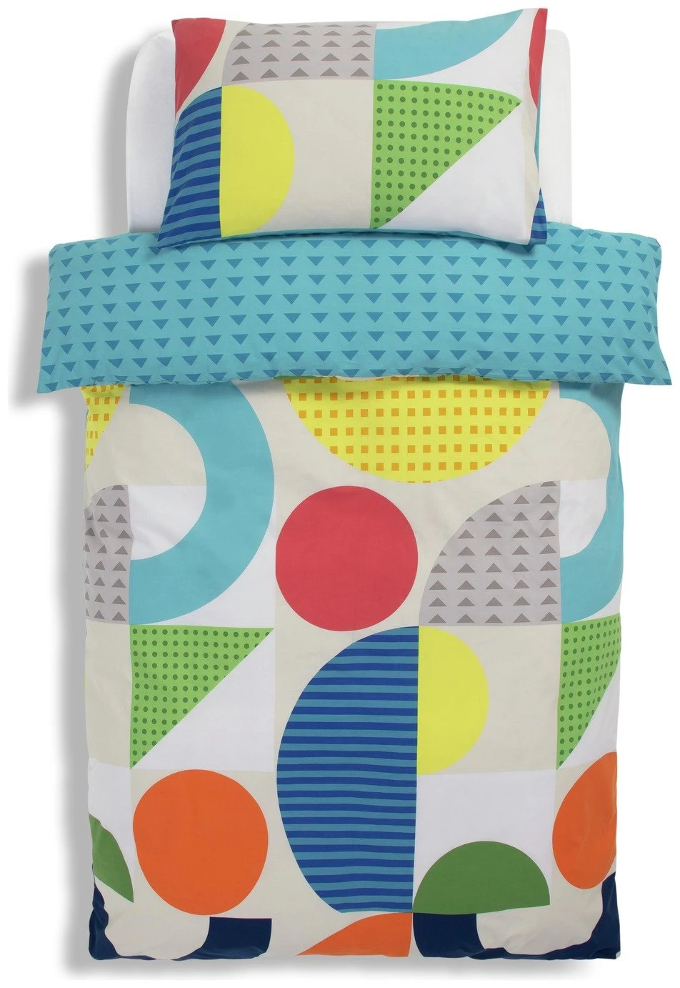 Habitat Kids Geo Shapes Twin Pack Bedding Set - Double - Image 5