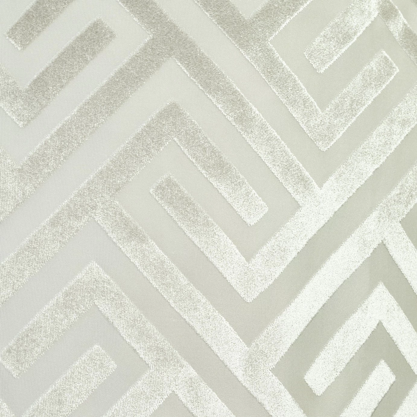 Habitat Geo Velvet Silver Bedding Set - Single - Image 2