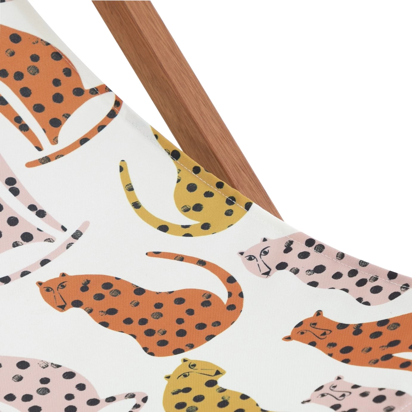 Habitat Folding Wooden Garden Deck Chair - White - Image 8