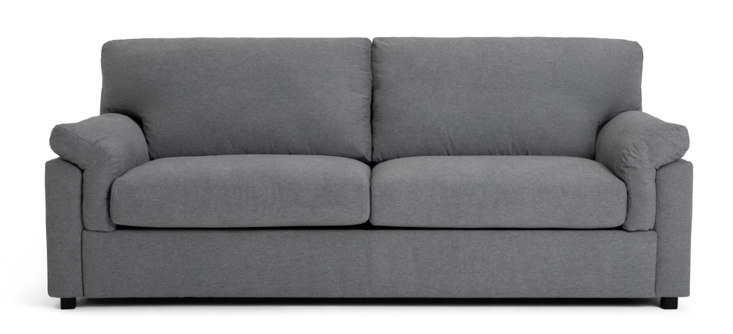 Habitat Florence Fabric 4 Seater Sofa - Grey