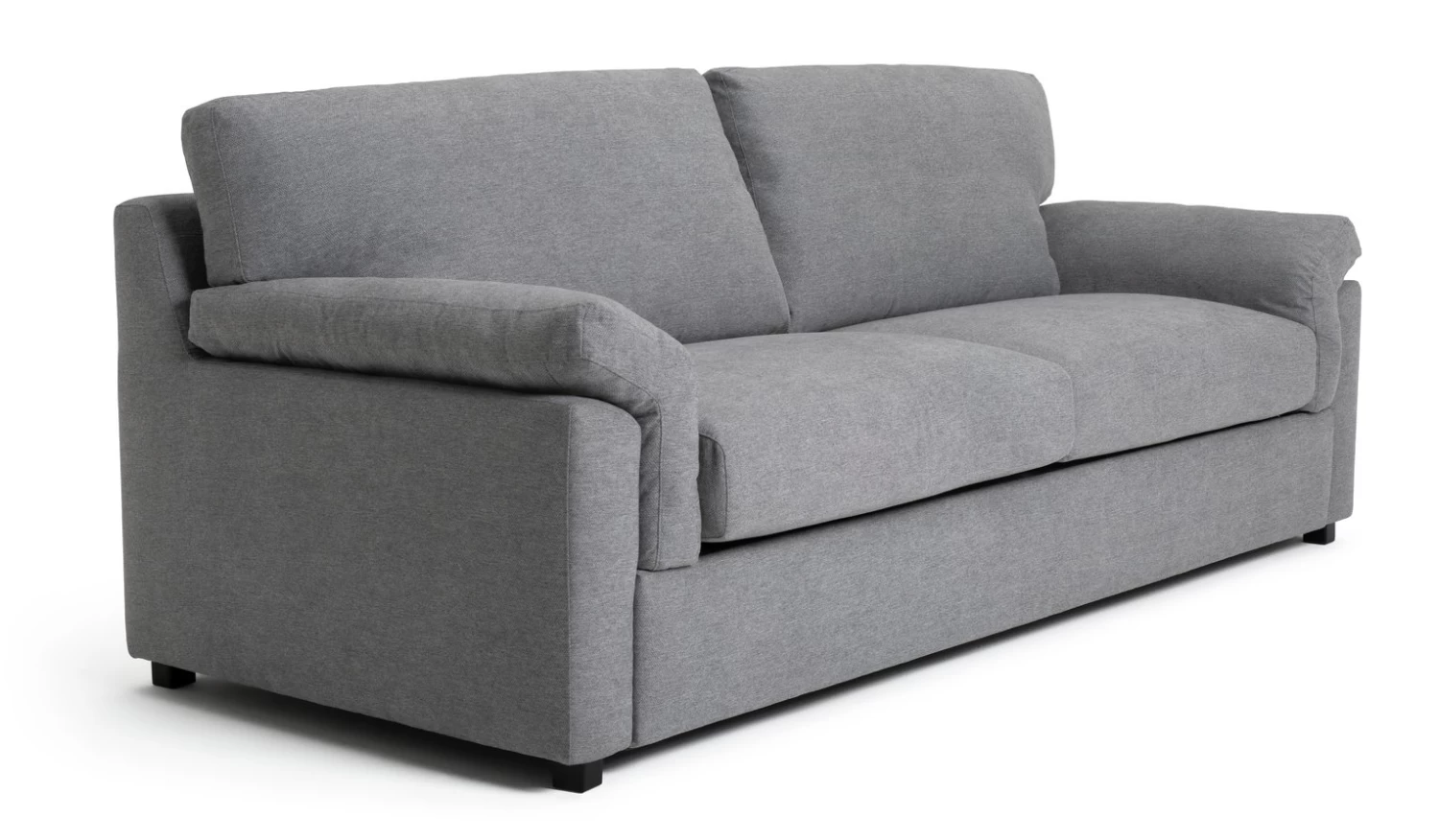 Habitat Florence Fabric 4 Seater Sofa - Grey - Image 7