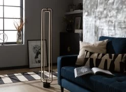 Habitat Sio LED Floor Lamp - Black