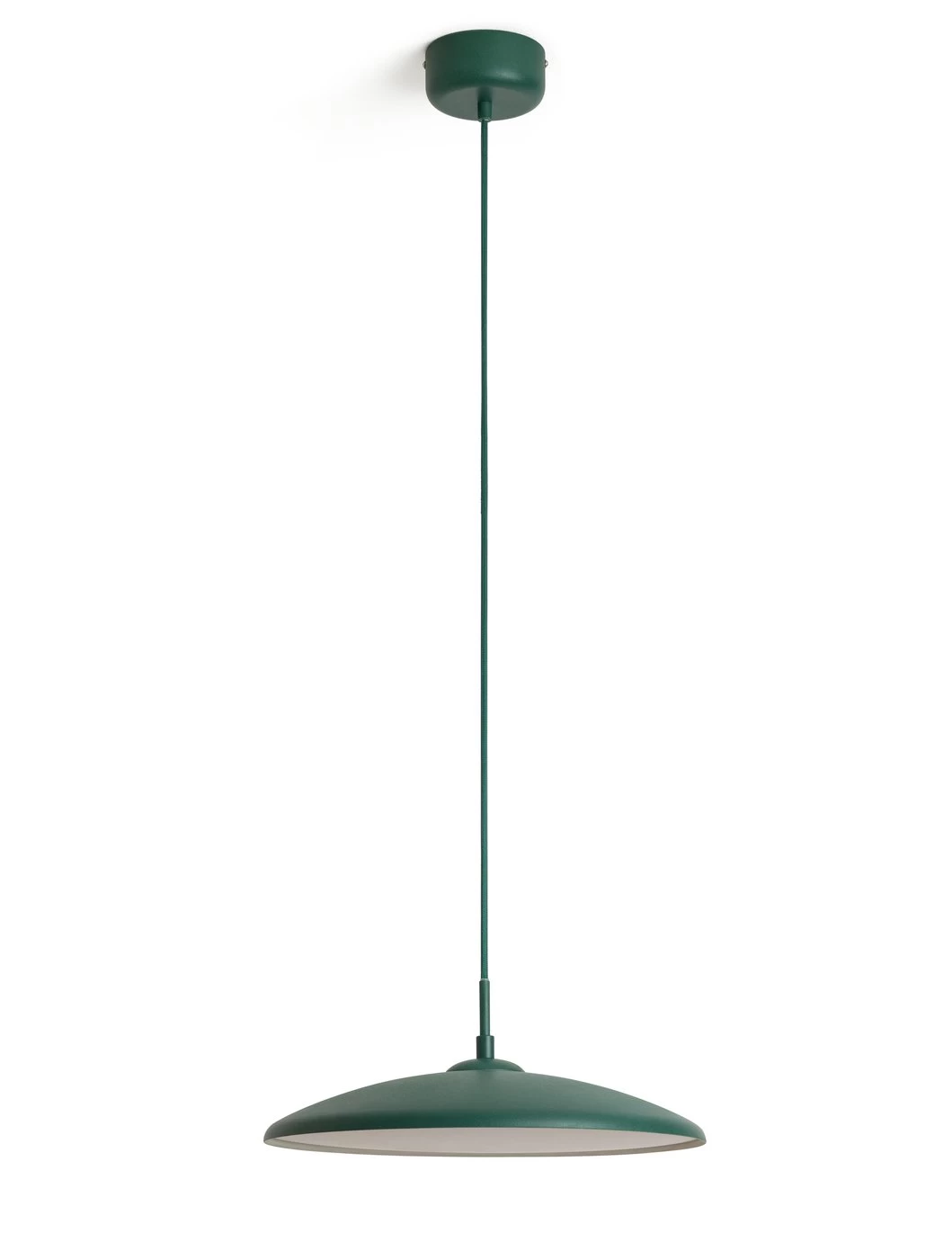Habitat Pavo Metal LED Pendant Light - Teal - Image 2