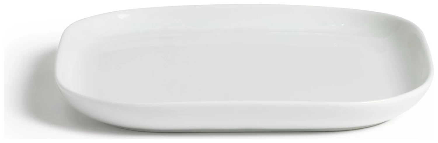 Habitat Riko Square 4 Piece Side Plate - White - Image 3