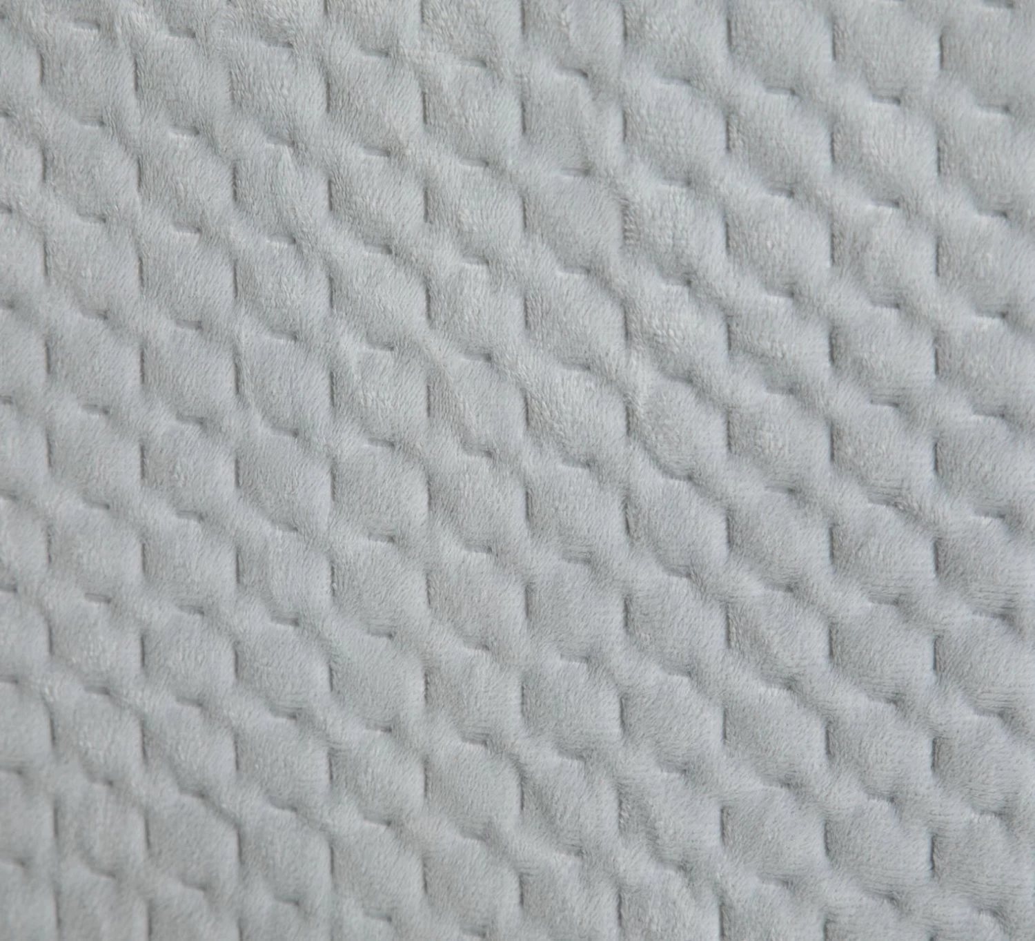 Habitat Pinsonic Velvet Plain Grey Bedding Set - Double - Image 6