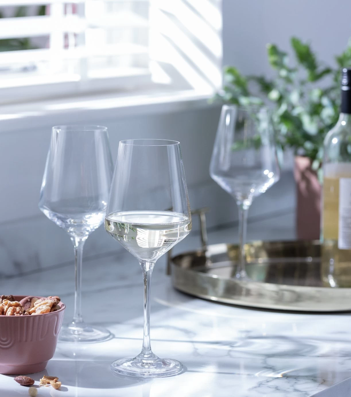 Habitat Dalston Set Of 4 Wine Glass - Image 2